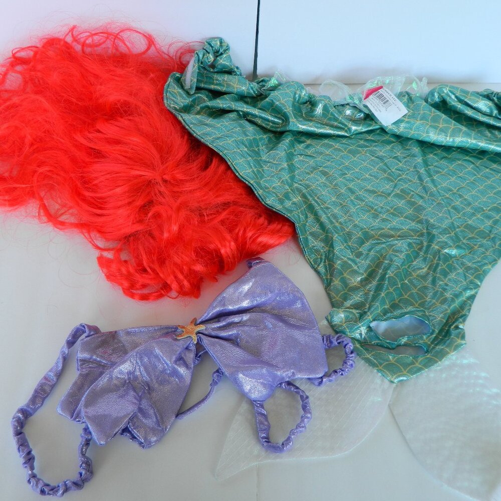 Ariel Mermaid Halloween Dog Costume XXXL